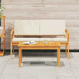 Coffee Table Oil Natural Solid Acacia Wood 4106463