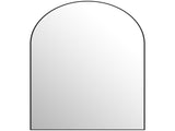 60 x 90cm Arched Home Mirror - Black T3398P330545