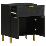 Bedside Cabinet Black 50x33x60 cm Engineered Wood 4017659
