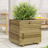 Garden Planter 50x50x49.5 cm Impregnated Wood Pine 3282518