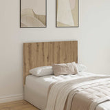 Bed Headboard Artisan Oak 120x1,5x80 cm Engineered Wood 856825