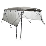 4-bow Bimini Top with Mesh Sidewalls 243xx137 cm 94859