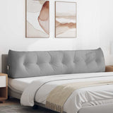 Back Pillow Cloud Grey 200 x 24 x 50 cm Fabric 42014599