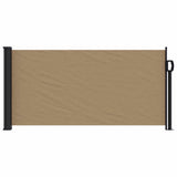 Retractable Side Awning Taupe 100x500 cm 4004394