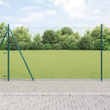 Welded Wire Fence with Concrete Base 10 x 1.5 m 3350807