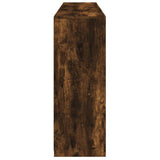 Sideboards with LED Lights 3 pcs Smoked Oak Engineered Wood 3209139