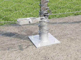 Welded Wire Fence with Concrete Base 10 x 1.4 m 3353772