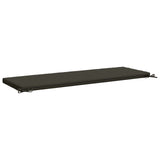 2-Piece Bench Cushions SOEST 2 pcs 100% Polyester Anthracite 949389