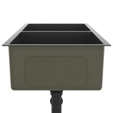 Handmade Kitchen Sink Black Stainless Steel 51525