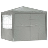 Party Tent Light Grey 250 x 250 x 240 cm PE and Steel 42032997