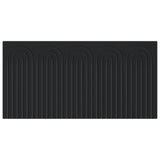 Wall-Mounted Headboard ALKMAAR Black Engineered Wood 896316