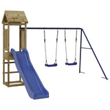 ZNTS Outdoor Playset Impregnated Wood Pine 3155824