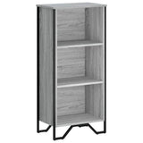 Bookcase Grey Sonoma 50x31x106 cm Engineered Wood 848607