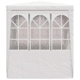 Professional Party Tent with Side Walls 2x2 m White 90 g/m 48516