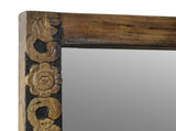 Wall Mirror Walnut Brown 70 x 50 cm Engineered Wood and Glass 4018363