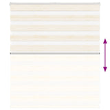 Zebra Blind Marble Beige 135x100 cm Fabric Width 130.9 cm Polyester 4014632