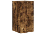 TV Wall Cabinet Set 4 pcs Smoked Oak Engineered Wood 3408921