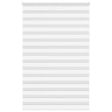 Zebra Blind White 140x200 cm Fabric Width 135.9 cm Polyester 4014789