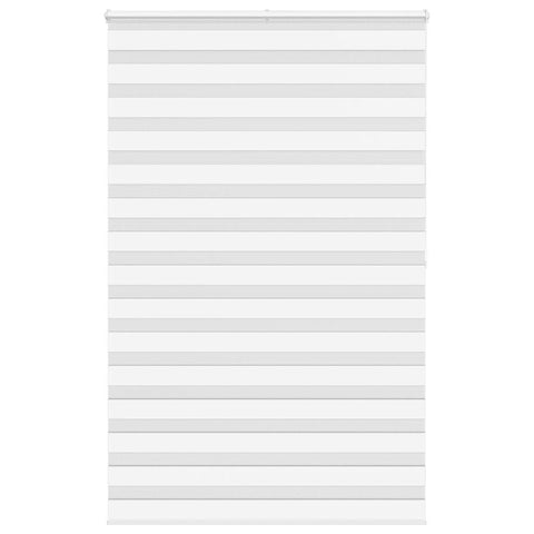 ZNTS Zebra Blind White 140x200 cm Fabric Width 135.9 cm Polyester 4014789