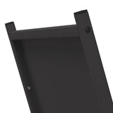 Firewood Rack Black 69.5x35x81 cm Cold-rolled steel 864177