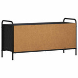 TV Cabinet 99 x 33 x 50 cm Black Oak Engineered Wood 8013704