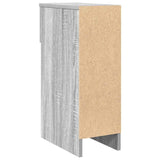 Bedside Cabinets with Drawer 2 pcs Grey Sonoma 20x36x60 cm 858706