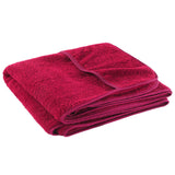 Beach Towels 2 pcs Burgundy 75x200 cm Fabric 400 GSM 362676