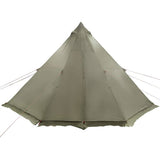 Family Tent Tipi 8-Person Olive Green Waterproof 4009449