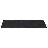 Stair Mats Self-adhesive 30 pcs 60x25 cm Dark Grey Rectangular 3365704