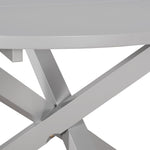 ZNTS Dining Table Grey 120x75 cm MDF 247633