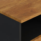 TV Cabinet 100x33x46 cm Solid Wood Mango and Engineered Wood 351981