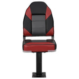 2 Piece Foldable Boat Seat Set High Backrest 3284336