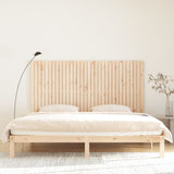 Wall Headboard 204x3x110 cm Solid Wood Pine 824928