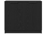 Sideboard 3 pcs Black Oak 180 x 30 x 70 cm Engineered Wood 3332514