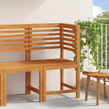 Garden Chair Brown 50 x 50 x 91cm Solid Acacia wood 4107157