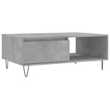 Coffee Table Concrete Grey 90x60x35 cm Engineered Wood 827064