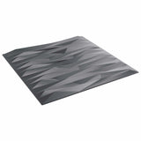 Wall Panels 24 pcs Stone Grey 50 x 50 cm XPS Foam 42046082