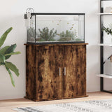 Aquarium Stand Smoked Oak 81x36x73 cm Engineered Wood 833628
