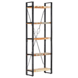 5-Tier Bookcase 60x30x180 cm Solid Reclaimed Wood 286585