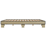Bed Frame without Mattress Sonoma Oak 160x200 cm 3280228