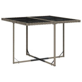 Garden Dining Set Grey, Dark Grey, Black 3211496