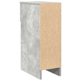 Bedside Cabinets with Drawer 2 pcs Concrete Grey 20x36x60 cm 858702