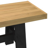 Dining Bench NOAIN 160 x 41 x 45 cm Solid Pine Wood Natural 42020919