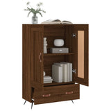 Highboard Brown Oak 69.5x31x115 cm Engineered Wood 830299