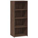 Highboard Brown Oak 50x41x124 cm Engineered Wood 846403
