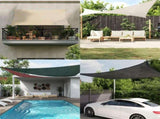 Sunshade Sail 160 g/m Terracotta 4x5 m HDPE 311353