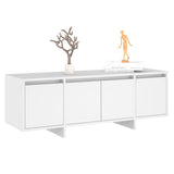 TV Cabinet White 120x30x40.5 cm Engineered Wood 809575