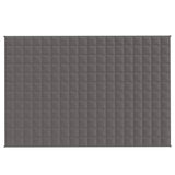 Weighted Blanket Grey 120x180 cm 9 kg Fabric 350771