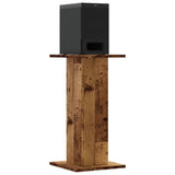 ZNTS Speaker Stands 2 pcs Old Wood 30x30x60 cm Engineered Wood 852661