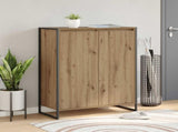Shoe Cabinet Artisian Oak 79 x 36 x 100 cm Engineered Wood 886467